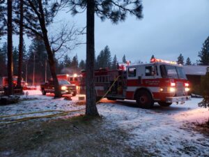 Wintery Fire Trucks